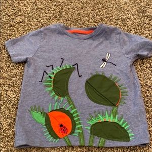 Mini Boden short sleeve appliqué t-shirt